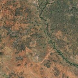 Satellite imagery of The Pinnacles, AU
