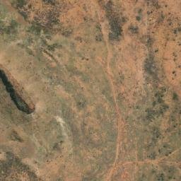 Satellite imagery of The Pinnacles, AU