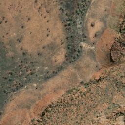 Satellite imagery of Tulloch Peak, AU