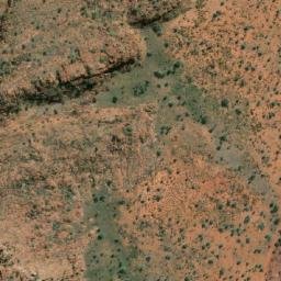 Satellite imagery of Tulloch Peak, AU