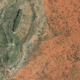 Satellite imagery of Mount Hutton, AU