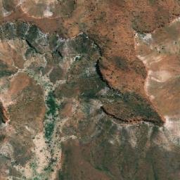 Satellite imagery of Landrigan Cliffs, AU