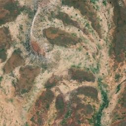 Satellite imagery of Landrigan Cliffs, AU
