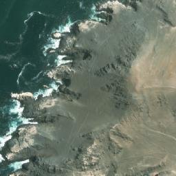 Satellite imagery of Punta Pisagua, CL