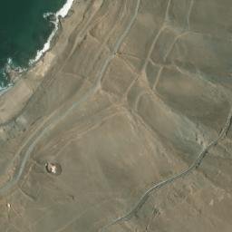 Satellite imagery of Pisagua Clock Tower, CL