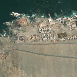 Satellite imagery of Pisagua Clock Tower, CL