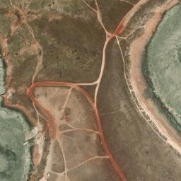 Satellite imagery of Cape Keraudren, AU
