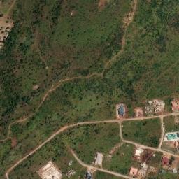 Satellite imagery of Pioneer Cemetery, ZW