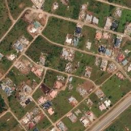 Satellite imagery of Pioneer Cemetery, ZW