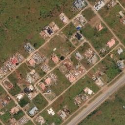 Satellite imagery of Pioneer Cemetery, ZW