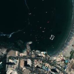 Satellite imagery of Punta Cavancha, CL