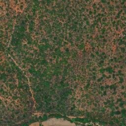 Satellite imagery of Alluvial Workings, ZW