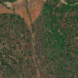Satellite imagery of Alluvial Workings, ZW