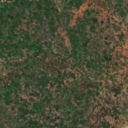Satellite imagery of Alluvial Workings, ZW