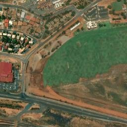 Satellite imagery of Cemetery Hill, AU