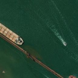 Satellite imagery of Burgess Point, AU