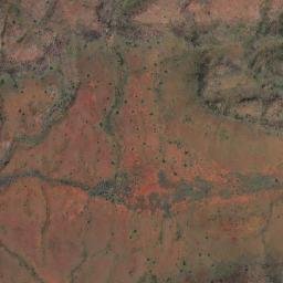 Satellite imagery of Mount Saint George, AU