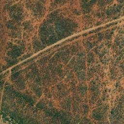 Satellite imagery of Gatling Hill Mine, ZW