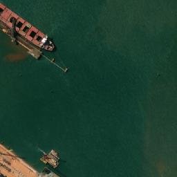 Satellite imagery of Burgess Point, AU