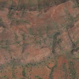 Satellite imagery of Mount Saint George, AU