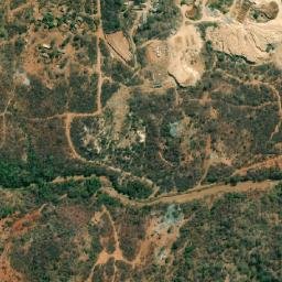 Satellite imagery of Gatling Hill Mine, ZW