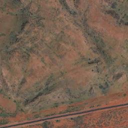 Satellite imagery of Mount Saint George, AU
