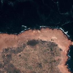 Satellite imagery of Cape Legendre, AU