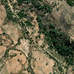 Satellite imagery of Chebyute Rock Painting, ZW