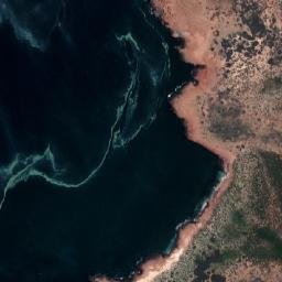 Satellite imagery of Cape Legendre, AU