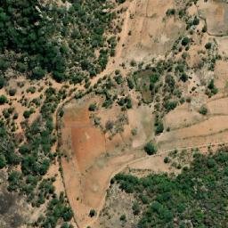 Satellite imagery of Chebyute Rock Painting, ZW