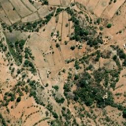 Satellite imagery of Chebyute Rock Painting, ZW
