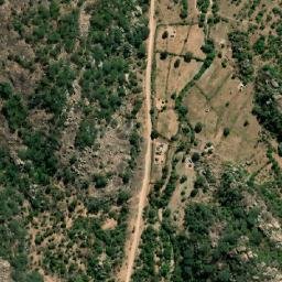 Satellite imagery of Mudadi Rock Painting, ZW