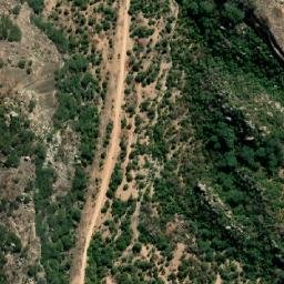 Satellite imagery of Mudadi Rock Painting, ZW
