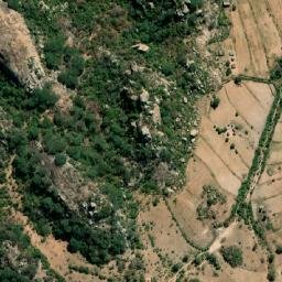 Satellite imagery of Mudadi Rock Painting, ZW