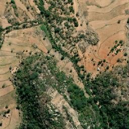 Satellite imagery of Mudadi Rock Painting, ZW