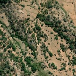 Satellite imagery of Mudadi Rock Painting, ZW