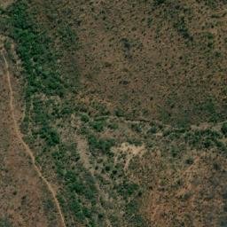 Satellite imagery of Little Wonder Mine, ZW