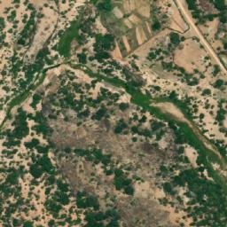 Satellite imagery of Manyami Rock Painting, ZW