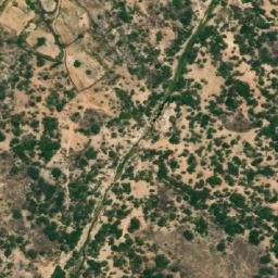 Satellite imagery of Manyami Rock Painting, ZW