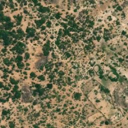 Satellite imagery of Manyami Rock Painting, ZW