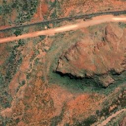 Satellite imagery of Shay Gap Mine, AU