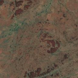 Satellite imagery of Mount Burrup, AU
