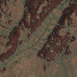 Satellite imagery of Mount Burrup, AU