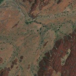Satellite imagery of Mount Wongama, AU