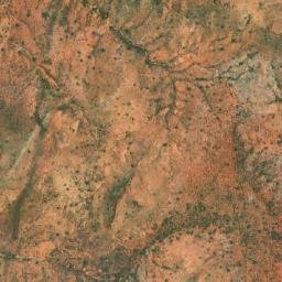 Satellite imagery of Red Hill, AU