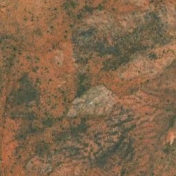 Satellite imagery of Red Hill, AU