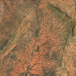 Satellite imagery of Red Hill, AU