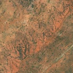 Satellite imagery of Red Hill, AU