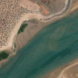 Satellite imagery of Perseverance Rocks, AU