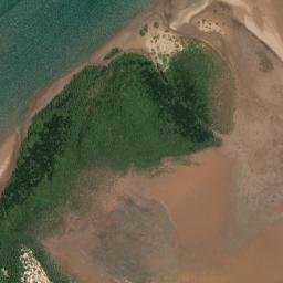 Satellite imagery of Perseverance Rocks, AU
